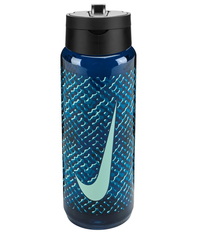 Nike Drink Bottle TR Renew Recharge Straw Bottle (with straw) blue/green 700ml